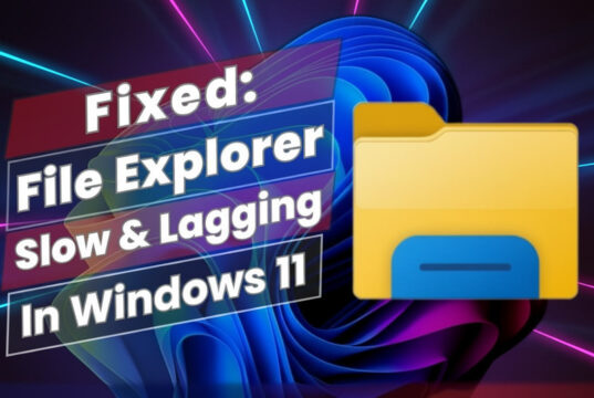 File Explorer ช้า หรือค้างใน Windows 11 แก้อย่างไร? File Explorer ช้า หรือค้างใน Windows 11 แก้อย่างไร?