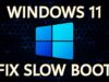 วิธีแก้ปัญหา Windows 11 บูตช้า หรือเปิดเครื่องไม่ติด วิธีแก้ปัญหา Windows 11 บูตช้า หรือเปิดเครื่องไม่ติด