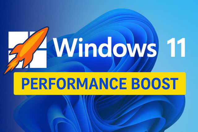 คอมช้า? เพิ่มความเร็ว Windows 11 แบบเร่งด่วนใน 5–10 นาที เห็นผลไวทันที!