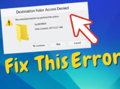 วิธีแก้ “You Need Permission to Perform This Action” สำหรับ Windows 11 วิธีแก้ “You Need Permission to Perform This Action” สำหรับ Windows 11