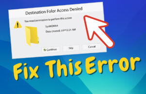 วิธีแก้ “You Need Permission to Perform This Action” สำหรับ Windows 11 วิธีแก้ “You Need Permission to Perform This Action” สำหรับ Windows 11