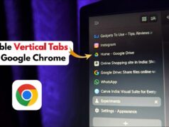 วิธีเปิด Vertical Tabs บน Google Chrome จัดระเบียบแท็บแนวตั้ง วิธีเปิด Vertical Tabs บน Google Chrome จัดระเบียบแท็บแนวตั้ง