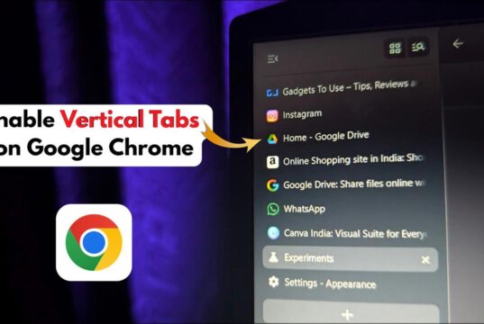 วิธีเปิด Vertical Tabs บน Google Chrome จัดระเบียบแท็บแนวตั้ง วิธีเปิด Vertical Tabs บน Google Chrome จัดระเบียบแท็บแนวตั้ง