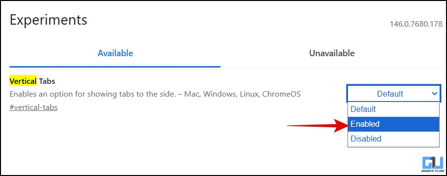 วิธีเปิด Vertical Tabs บน Google Chrome จัดระเบียบแท็บแนวตั้ง