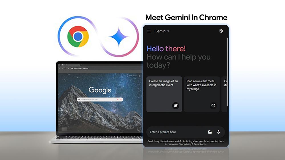 Gemini บน Chrome ใช้งาน AI ได้ทันทีจากเบราว์เซอร์ไม่ต้องเข้าเว็บ