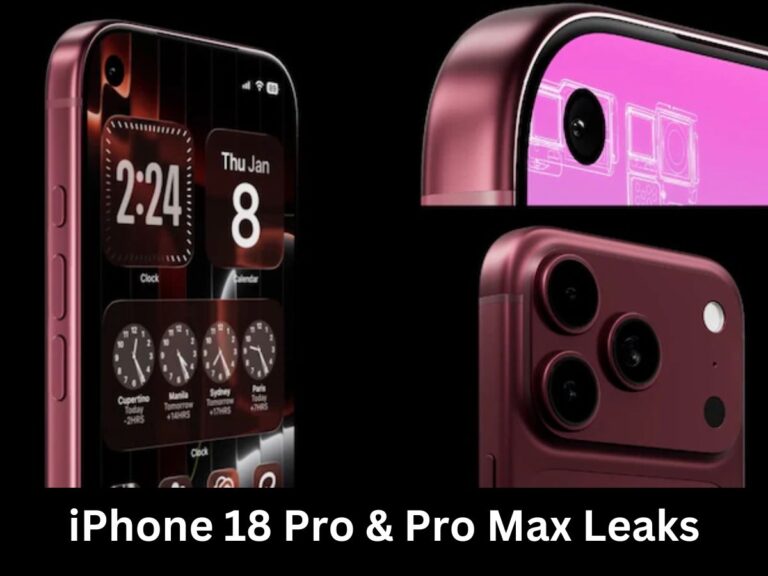 iPhone 18 Pro หลุดสเปกสีใหม่ Dark Cherry ดีไซน์บางเฉียบ