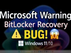 Microsoft ยืนยันพบปัญหา BitLocker Recovery หลังอัปเดตแพตช์ Windows รอบล่าสุด Microsoft ยอมรับ อัปเดต Windows เมษายน 2026 ทำเครื่องค้าง BitLocker