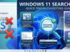 วิธีรีเซ็ต Windows Search Index เมื่อช่องค้นหา Windows 11 ค้างหรือทำงานช้า ภาพหน้าปกบทความรวมวิธีแก้ไขปัญหาช่องค้นหาใน Windows 11 (Search) ไม่ทำงาน พร้อมสรุปขั้นตอนการตั้งค่าและรีเซ็ตระบบเบื้องต้น