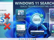 วิธีรีเซ็ต Windows Search Index เมื่อช่องค้นหา Windows 11 ค้างหรือทำงานช้า ภาพหน้าปกบทความรวมวิธีแก้ไขปัญหาช่องค้นหาใน Windows 11 (Search) ไม่ทำงาน พร้อมสรุปขั้นตอนการตั้งค่าและรีเซ็ตระบบเบื้องต้น